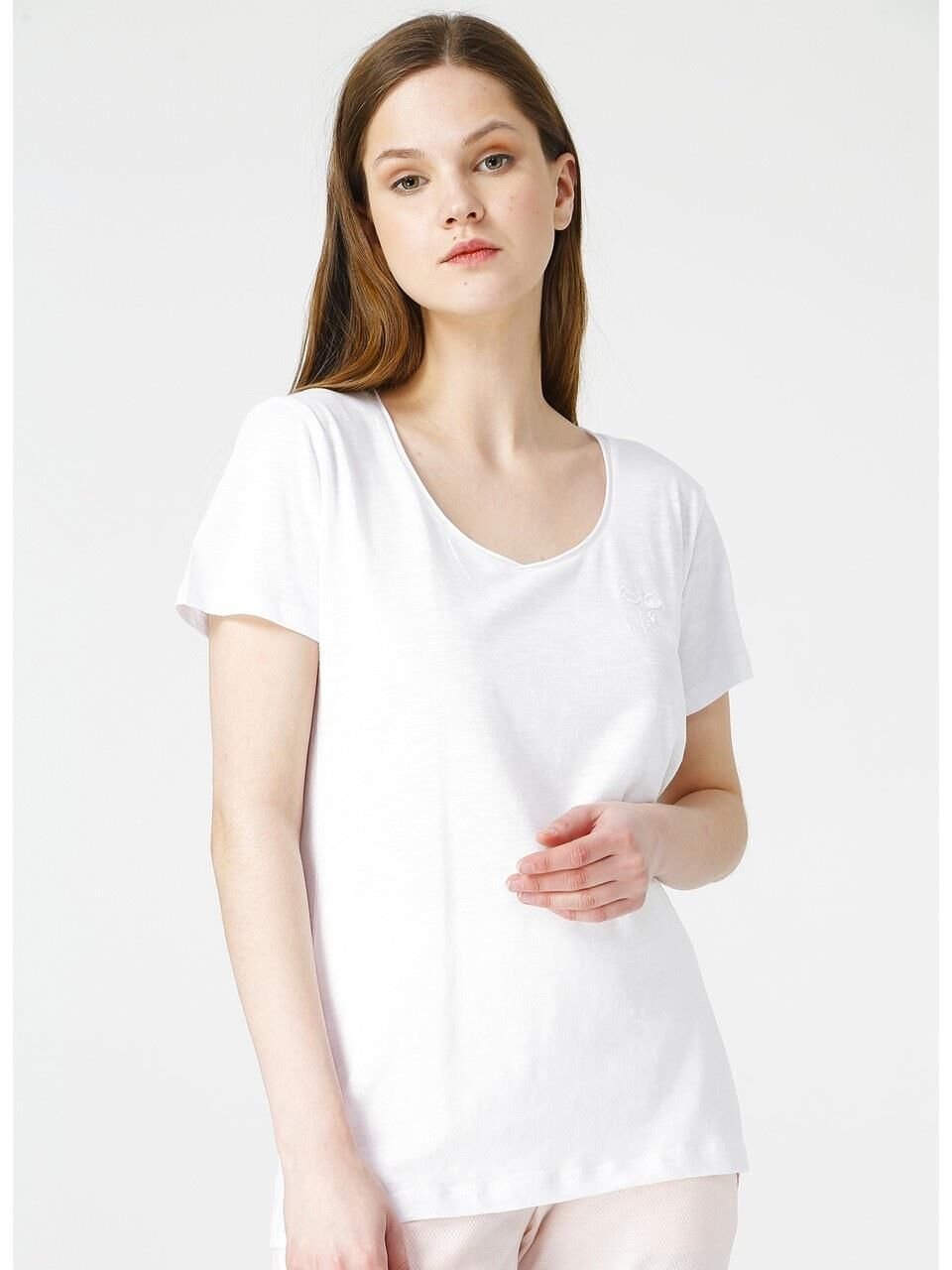 HUMMEL KADIN KISA KOL T-SHIRT ALMA T-SHIRT S/S TEE
