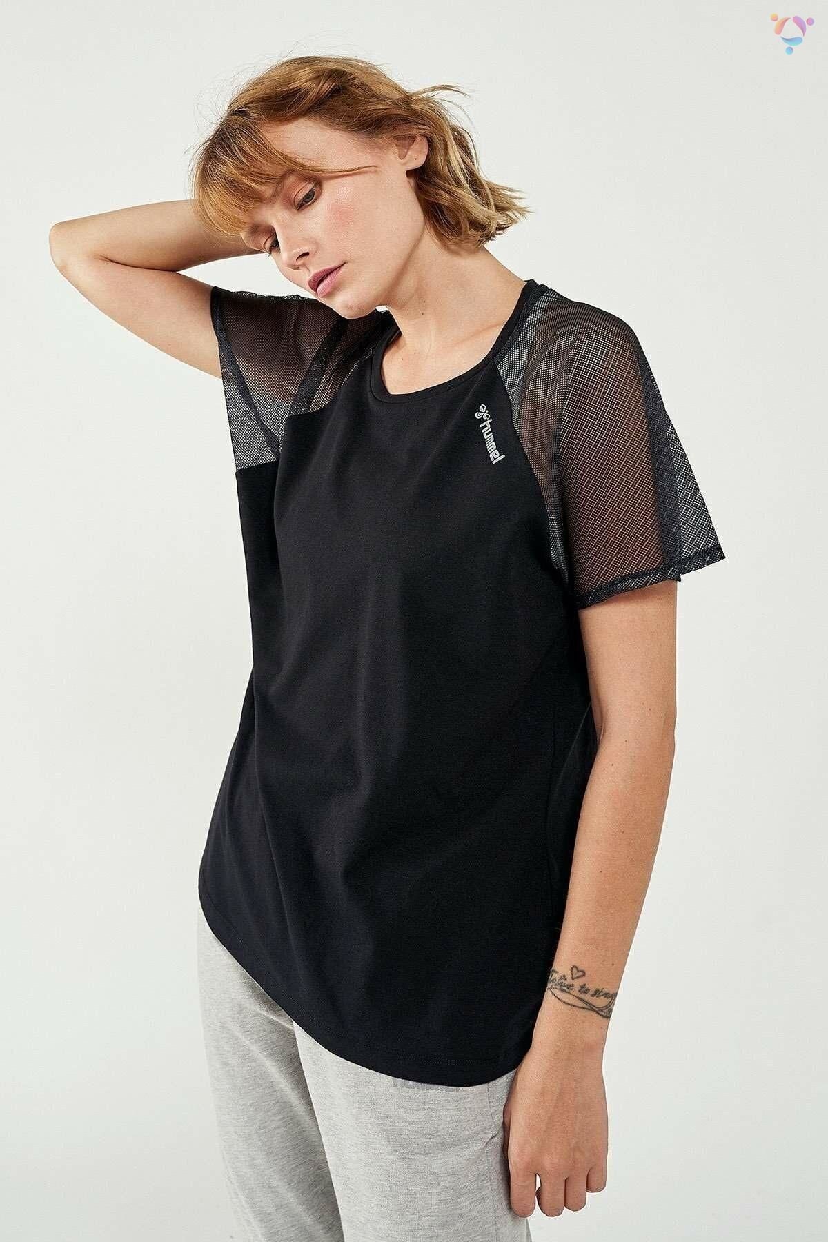 HUMMEL KADIN KISA KOL T-SHIRT CASSIS T-SHIRT 911300