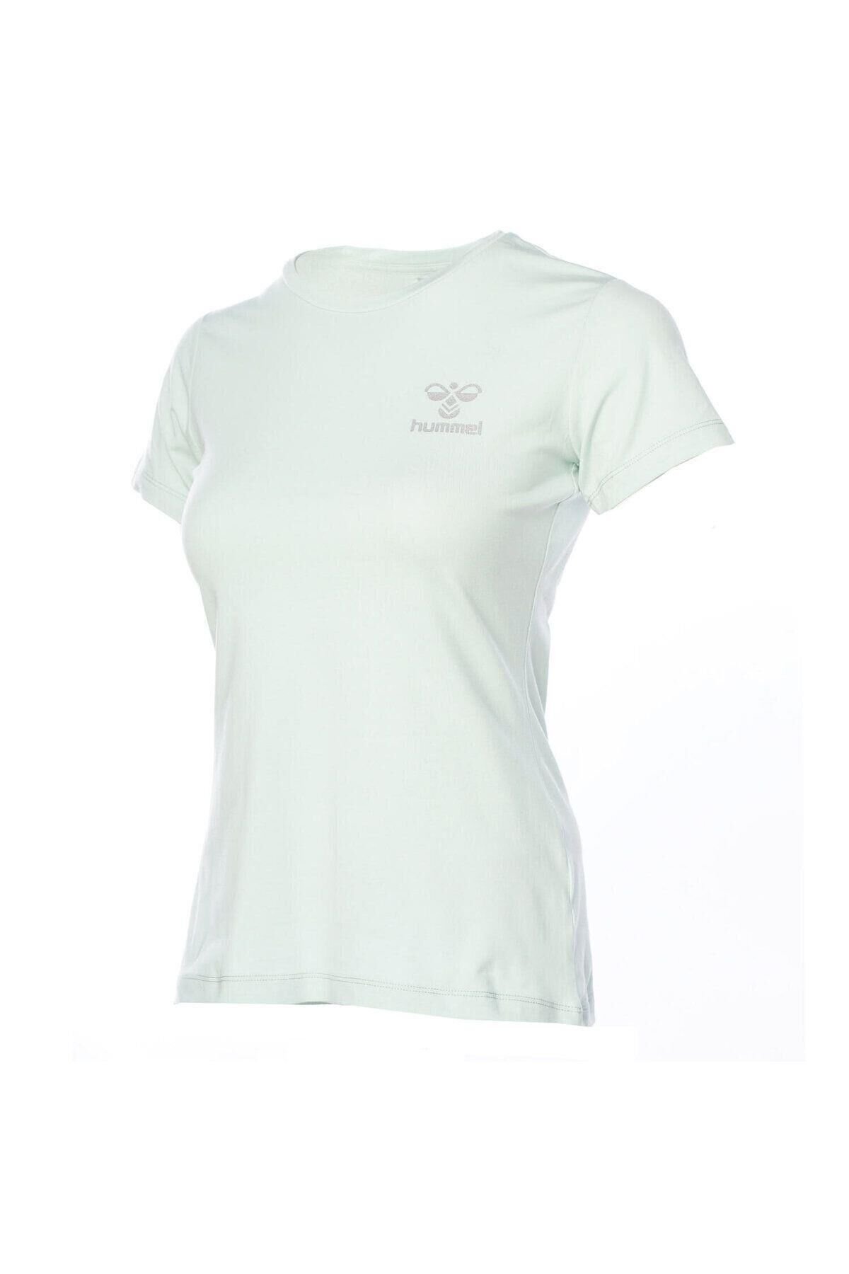 HUMMEL KADIN KISA KOL T-SHIRT DENI T-SHIRT