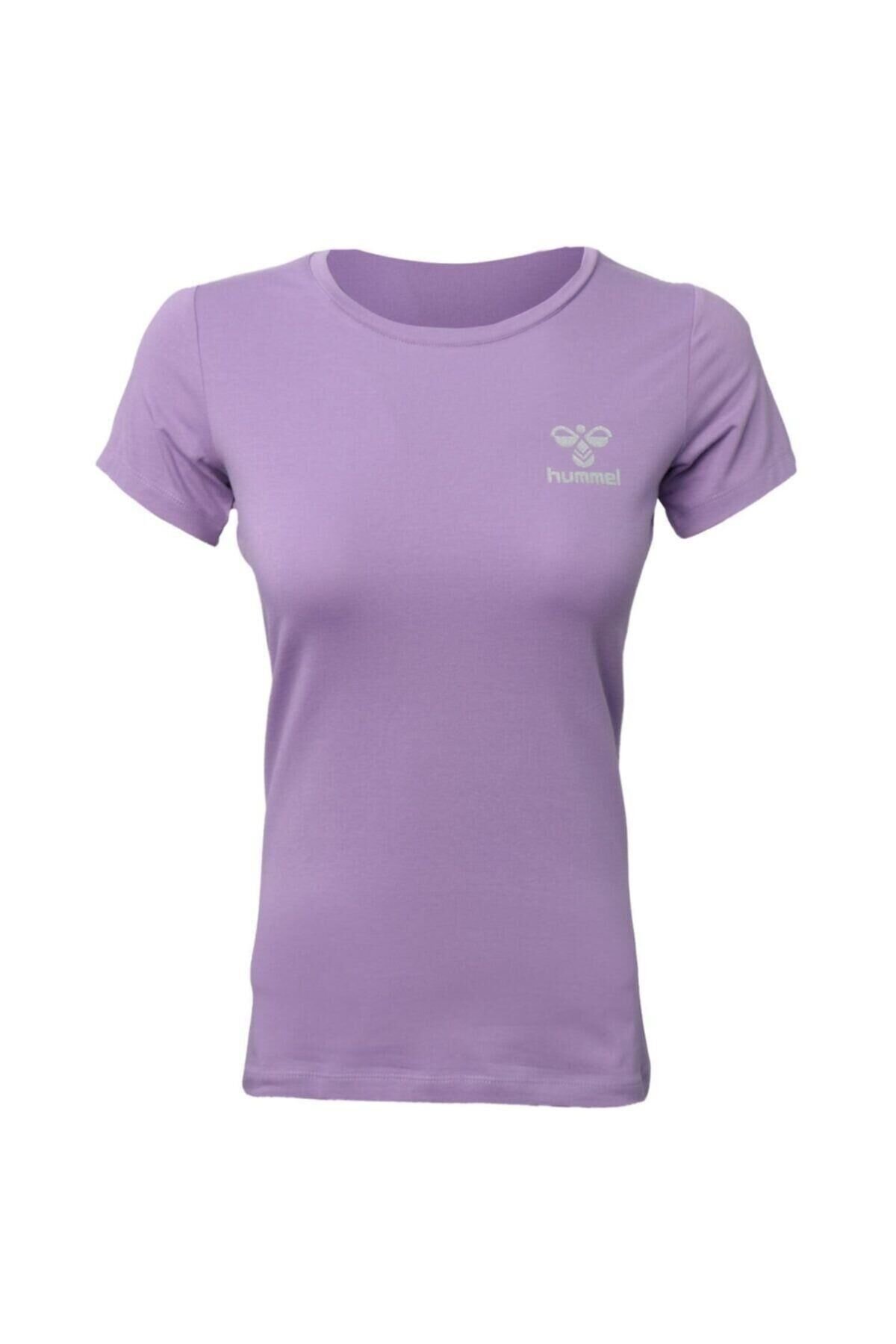 HUMMEL KADIN KISA KOL T-SHIRT DENI T-SHIRT