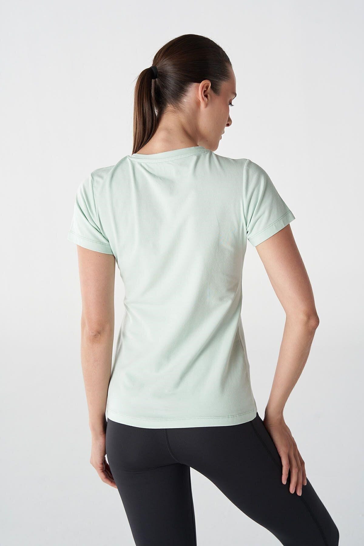 HUMMEL KADIN KISA KOL T-SHIRT DENI T-SHIRT