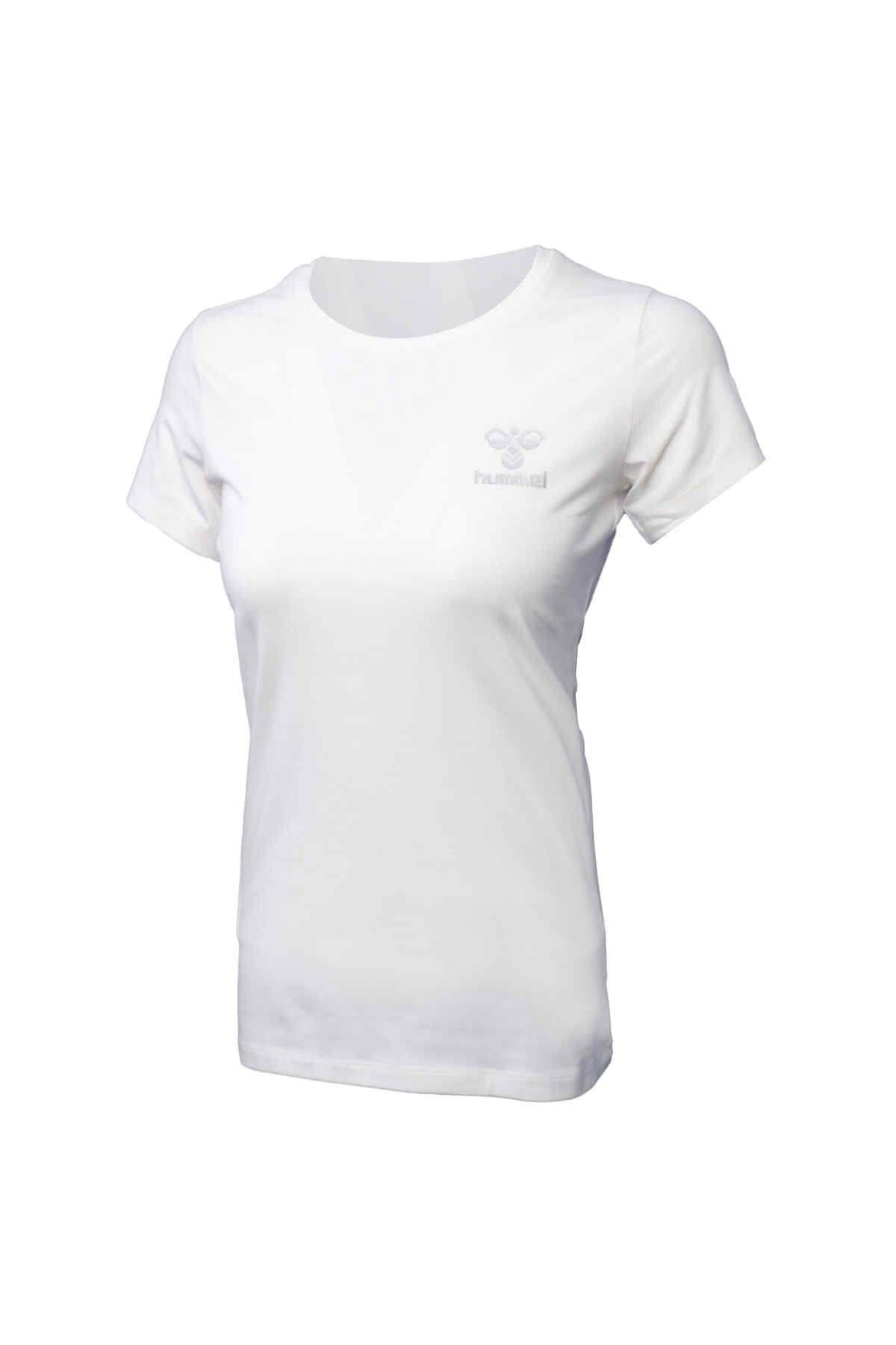 HUMMEL KADIN KISA KOL T-SHIRT DENI T-SHIRT