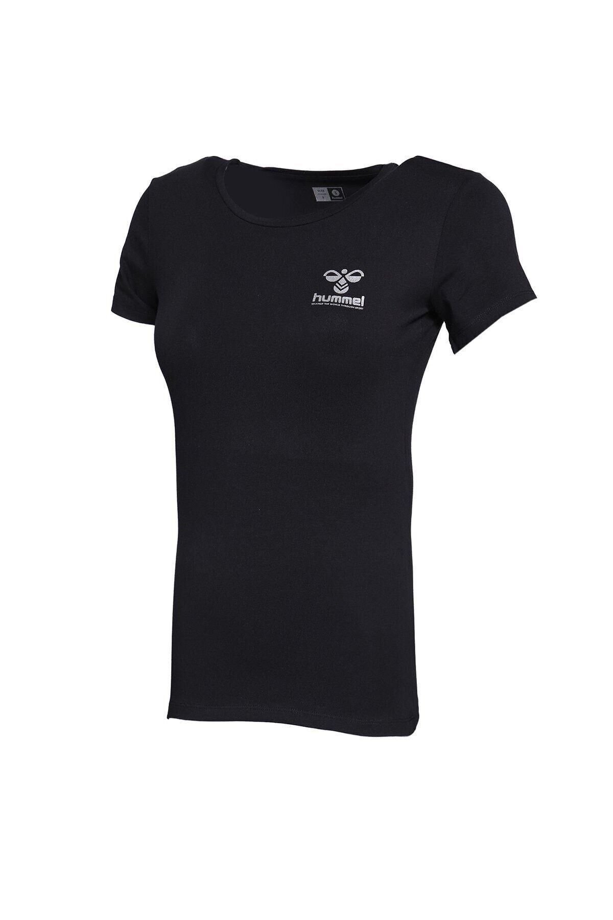HUMMEL KADIN KISA KOL T-SHIRT DENI T-SHIRT