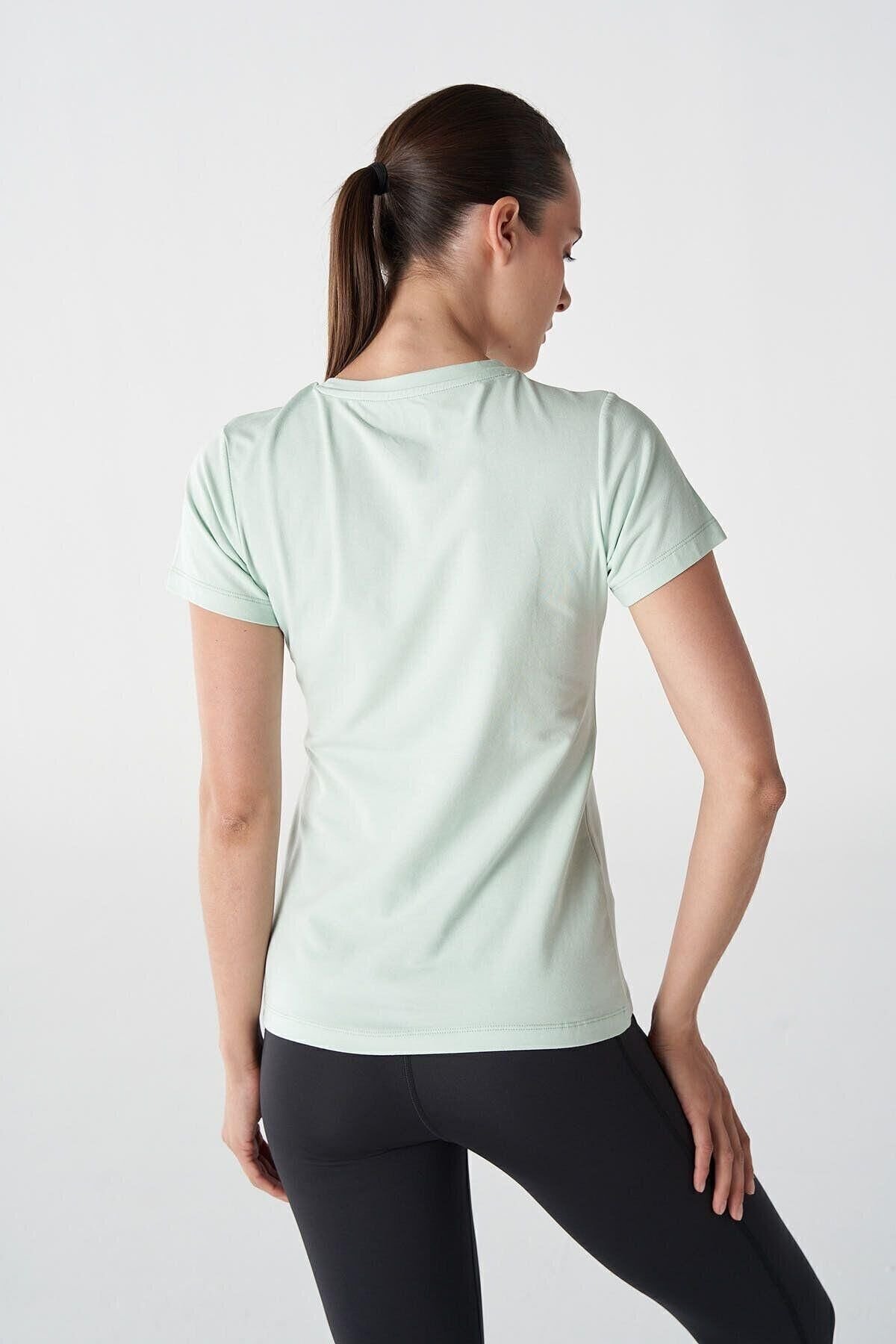 HUMMEL KADIN KISA KOL T-SHIRT DENI T-SHIRT
