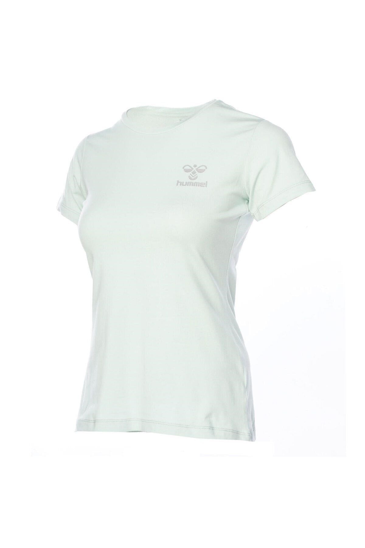 HUMMEL KADIN KISA KOL T-SHIRT DENI T-SHIRT