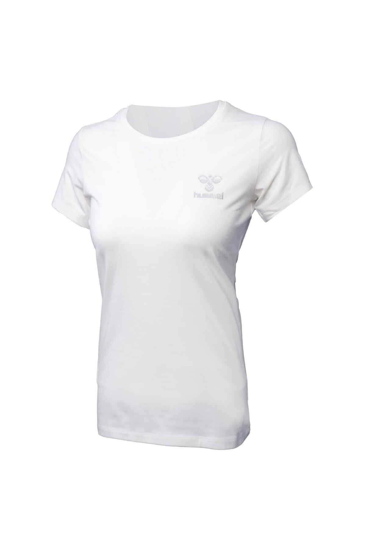 HUMMEL KADIN KISA KOL T-SHIRT DENI T-SHIRT
