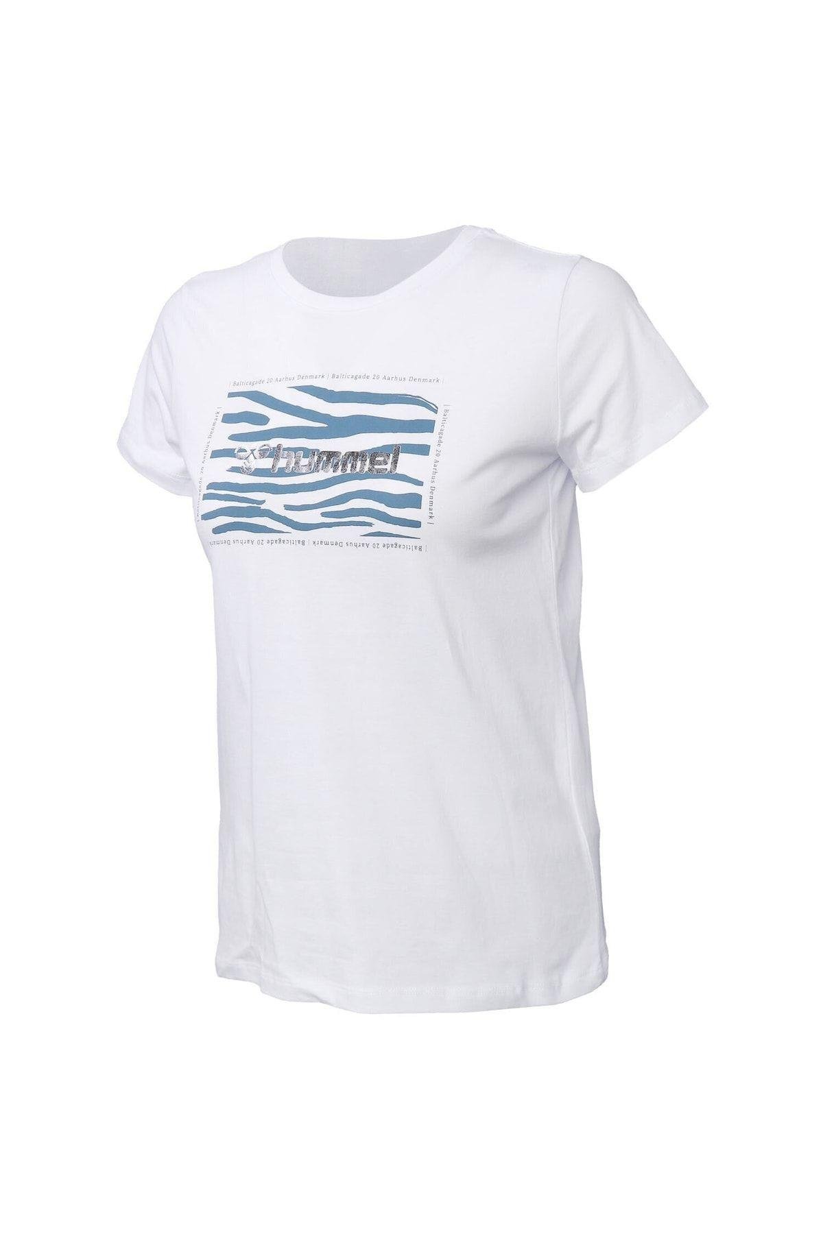 HUMMEL KADIN KISA KOL T-SHIRT FLOS T-SHIRT S/S 911504