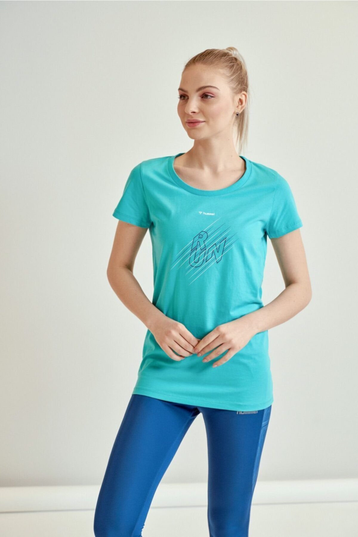 HUMMEL KADIN KISA KOL T-SHIRT FORTUNA T-SHIRT S/S TEE 910976