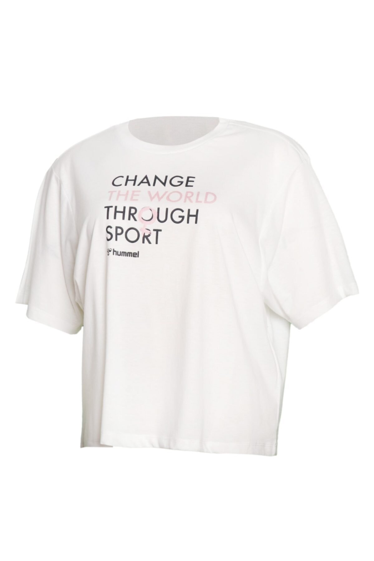 HUMMEL KADIN KISA KOL T-SHIRT GADE  T-SHIRT S/S 911407