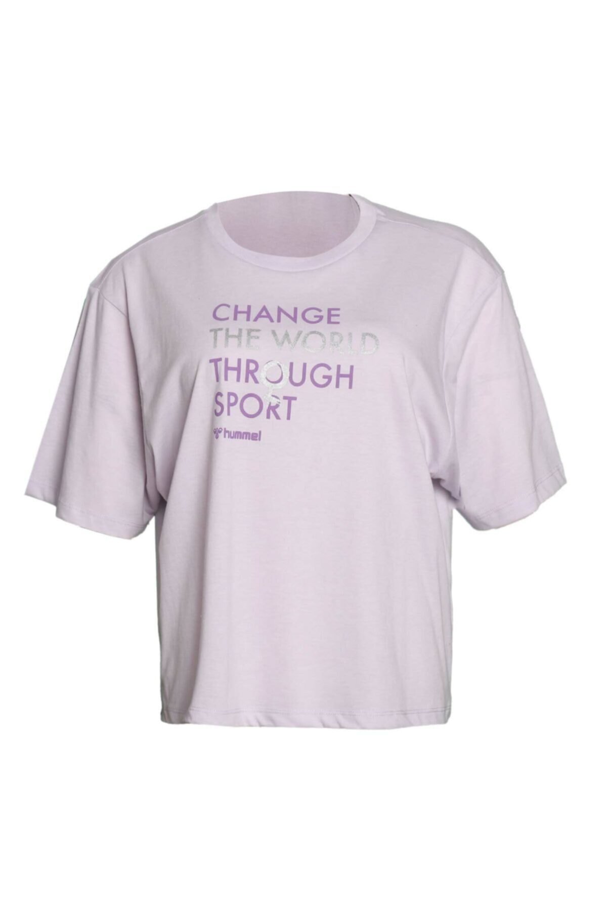 HUMMEL KADIN KISA KOL T-SHIRT GADE  T-SHIRT S/S 911407