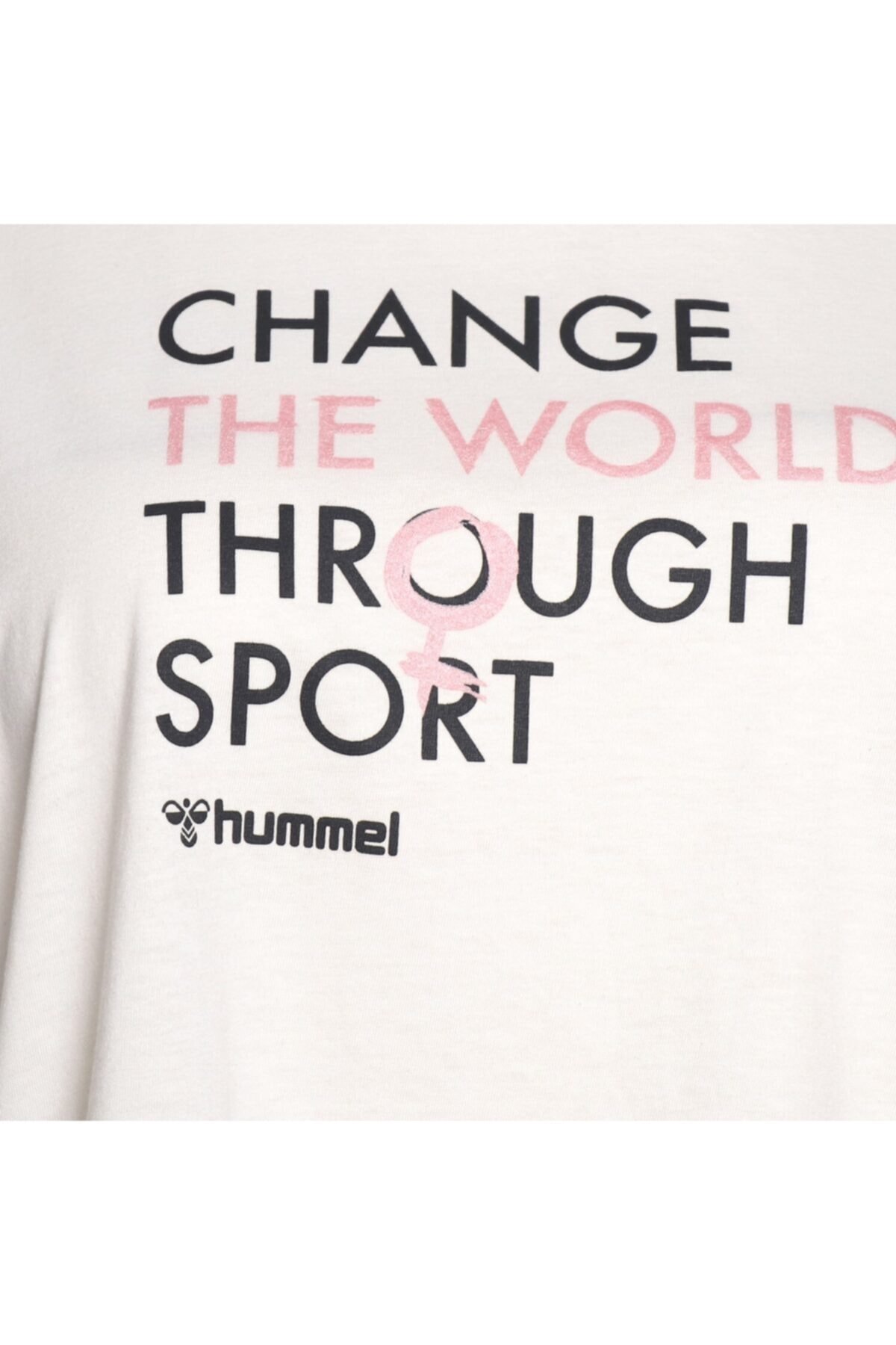 HUMMEL KADIN KISA KOL T-SHIRT GADE  T-SHIRT S/S 911407