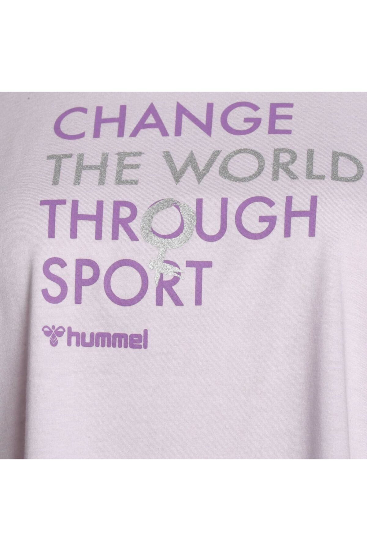 HUMMEL KADIN KISA KOL T-SHIRT GADE  T-SHIRT S/S 911407