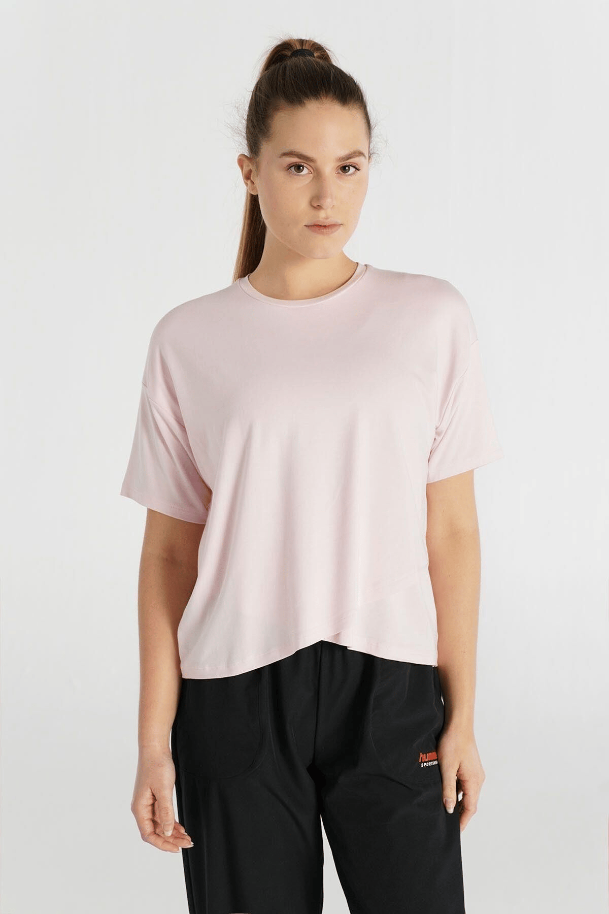 HUMMEL KADIN KISA KOL T-SHIRT HMLBORNEO T-SHIRT S/S 912076