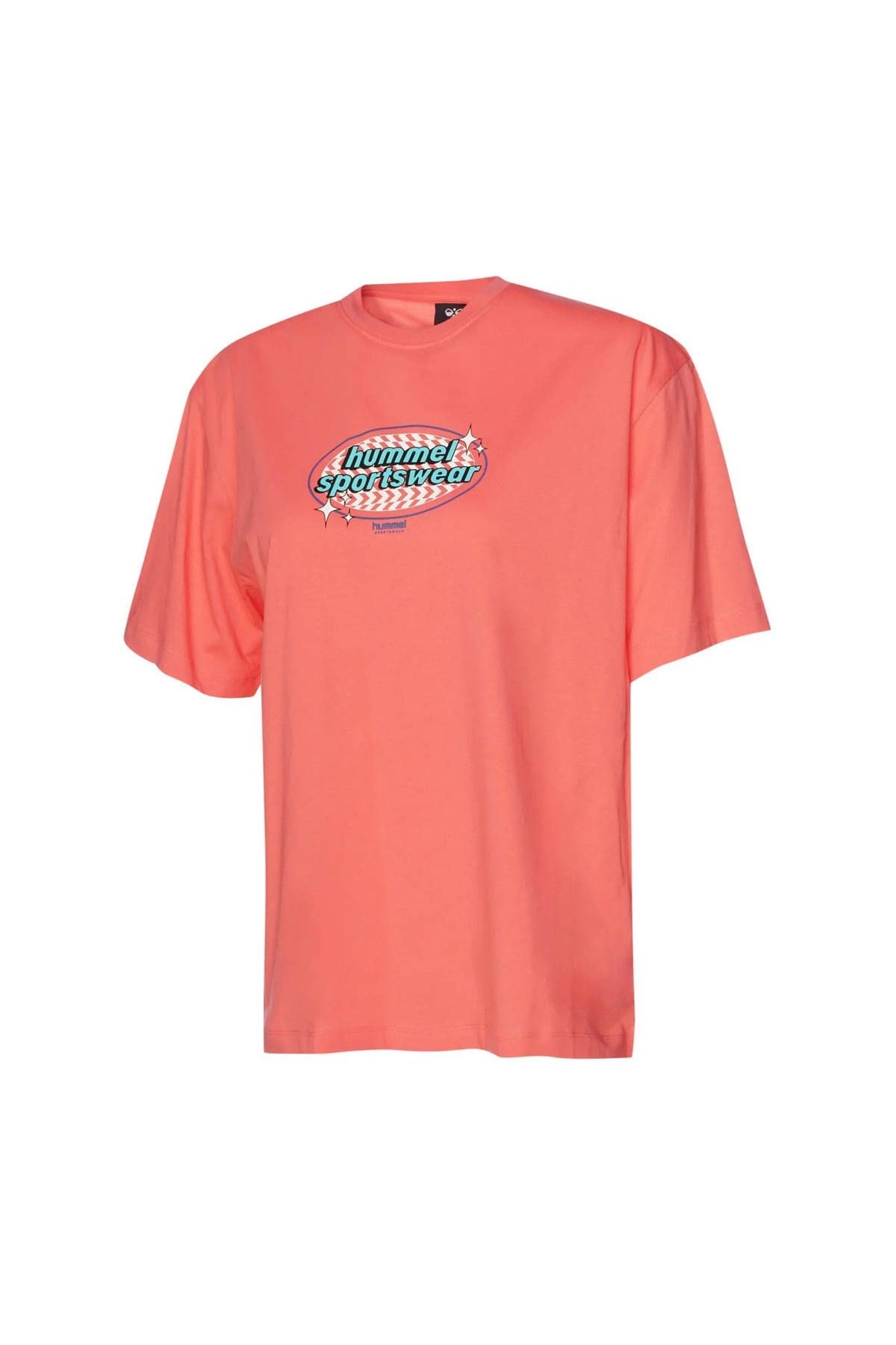 HUMMEL KADIN KISA KOL T-SHIRT HMLPATEZ OVERSIZE T-SHIRT S/S 912150