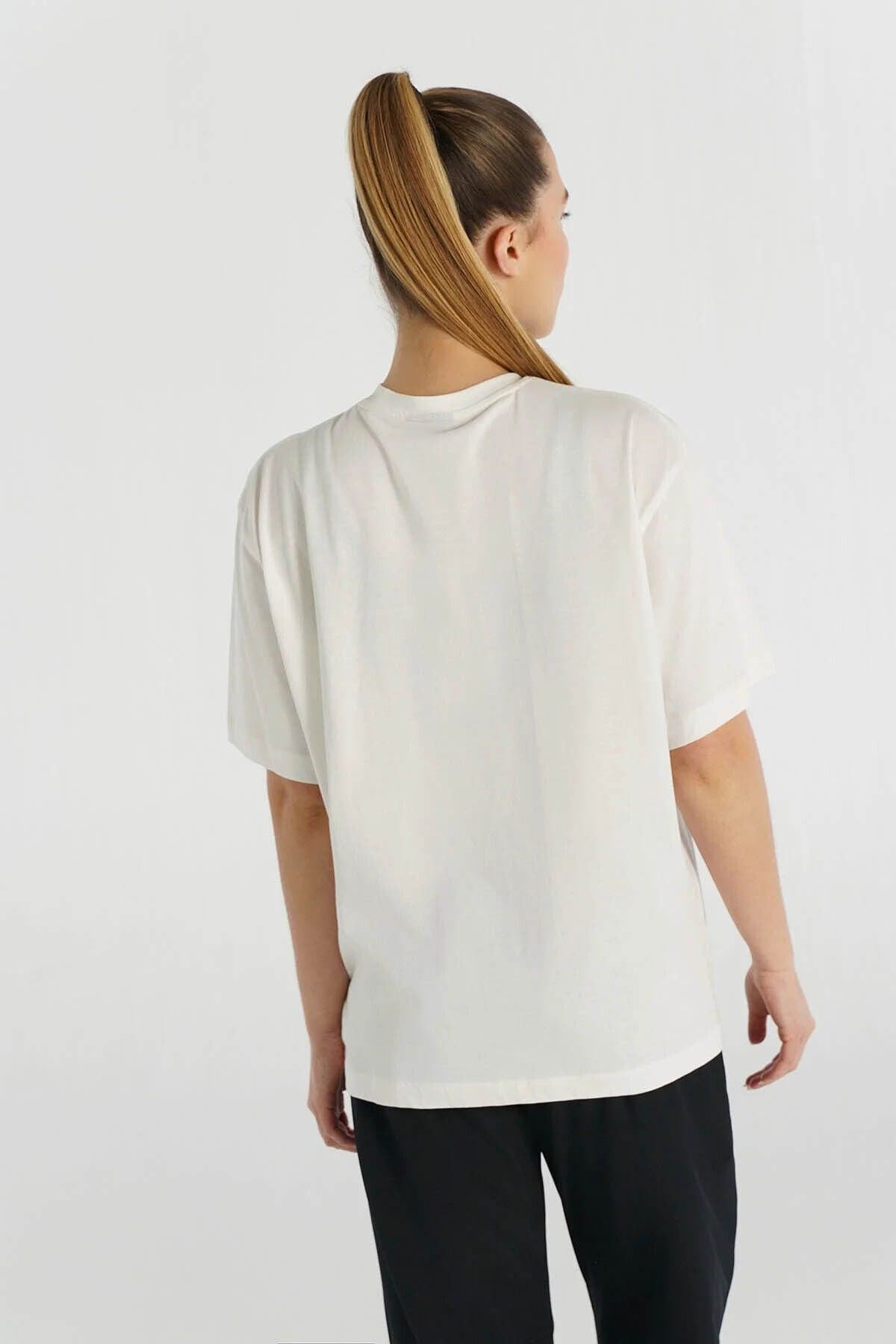 HUMMEL KADIN KISA KOL T-SHIRT HMLPATEZ OVERSIZE T-SHIRT S/S 912150