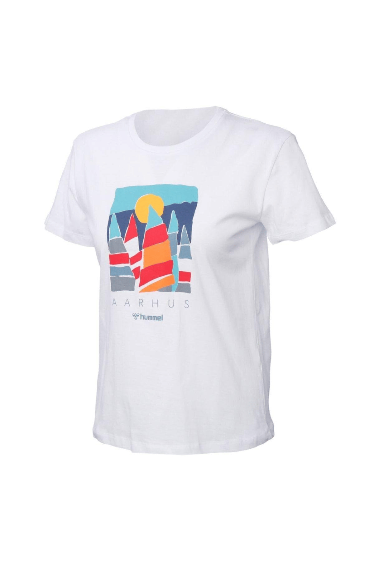 HUMMEL KADIN KISA KOL T-SHIRT MARINO T-SHIRT S/S 911519