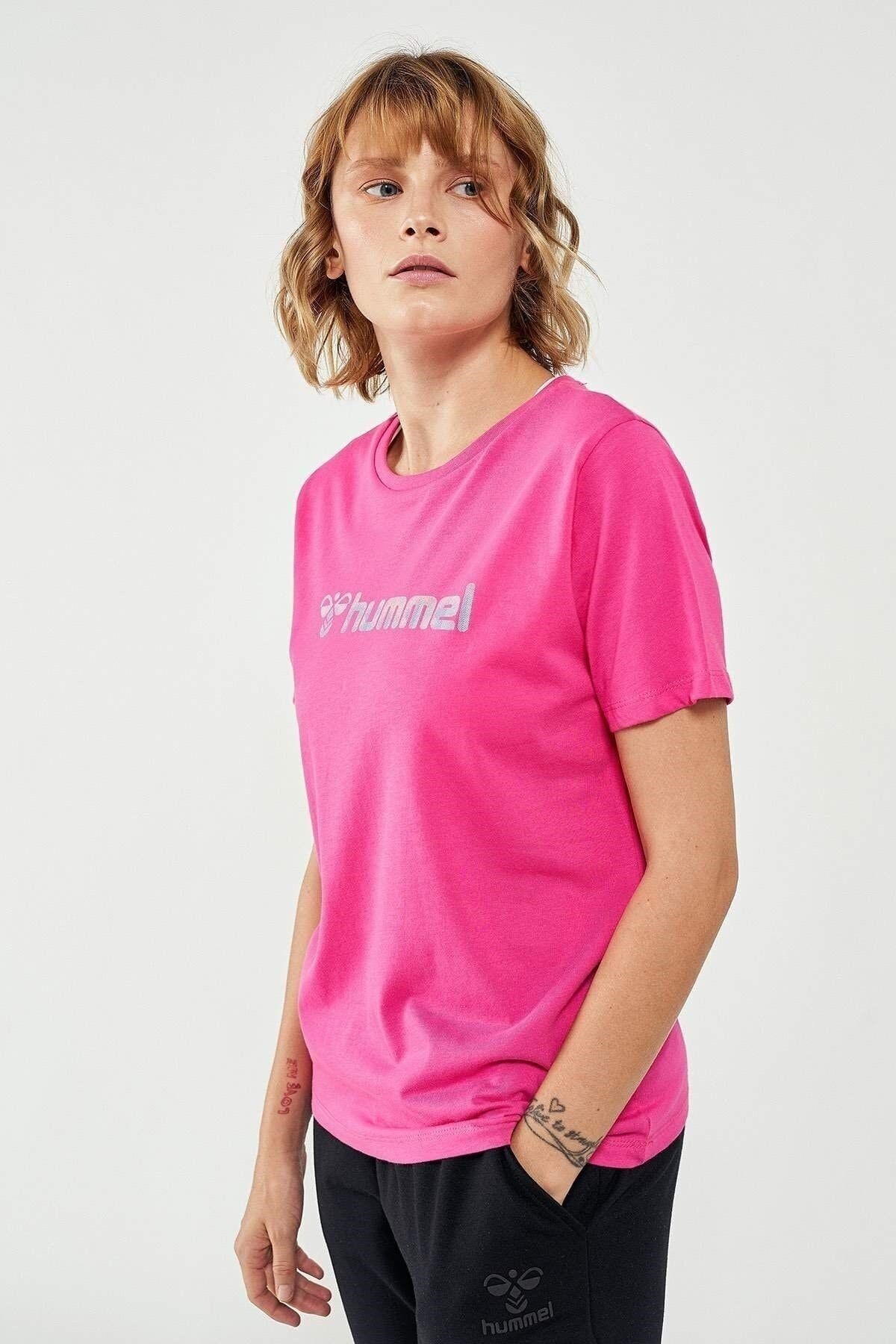 HUMMEL KADIN KISA KOL T-SHIRT MIMI T-SHIRT