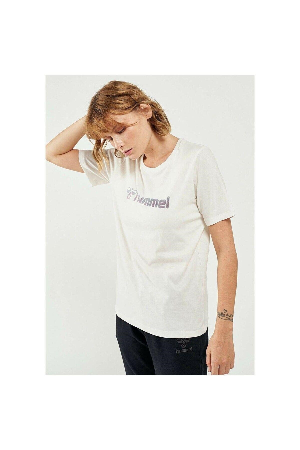 HUMMEL KADIN KISA KOL T-SHIRT MIMI T-SHIRT