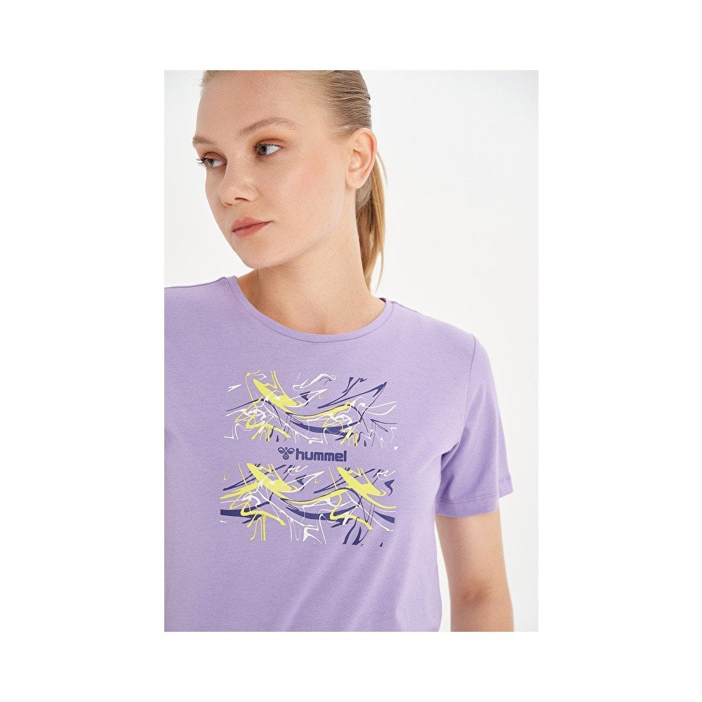 HUMMEL KADIN KISA KOL T-SHIRT MIMISH T-SHIRT S/S 911520