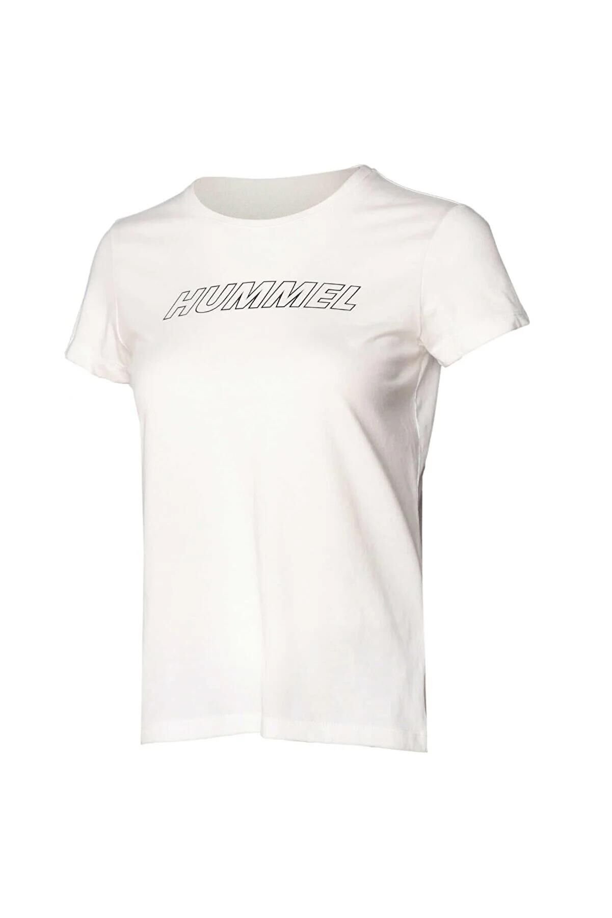 HUMMEL KADIN KISA KOL T-SHIRT T-TE CALI COTTON T-SHIRT 911613