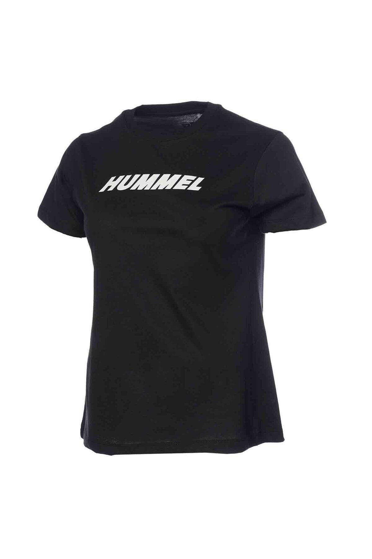 HUMMEL KADIN KISA KOL T-SHIRT T-TE ELEMENTAL LOGO COTTON TEE 912016