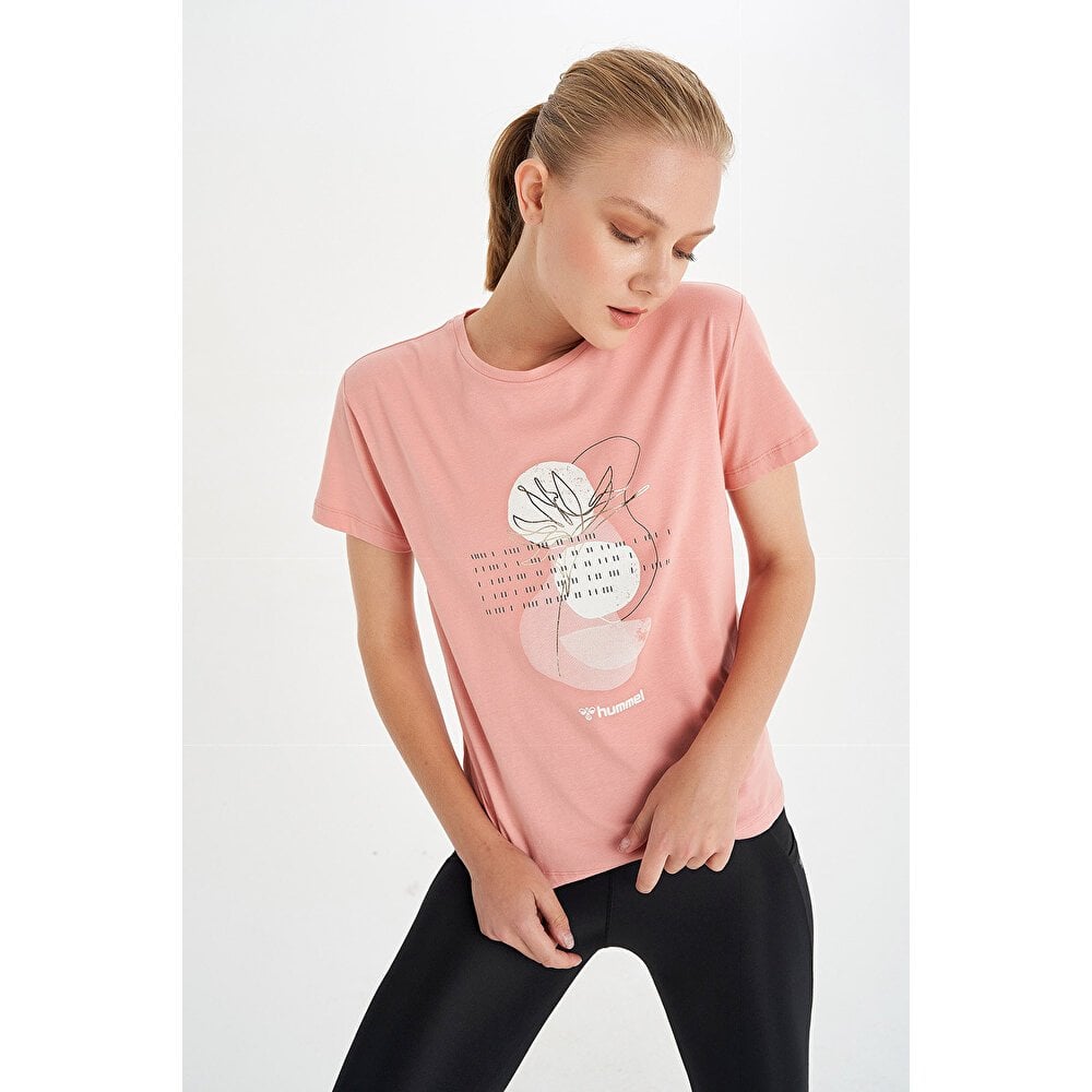 HUMMEL KADIN KISA KOL T-SHIRT TOBINO T-SHIRT S/S 911549
