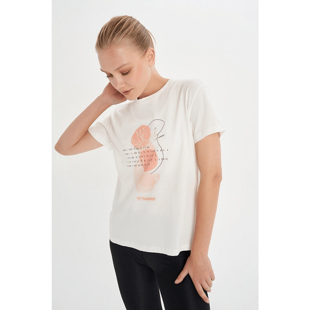 HUMMEL KADIN KISA KOL T-SHIRT TOBINO T-SHIRT S/S 911549