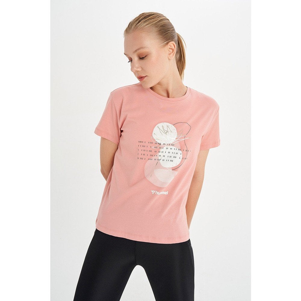 HUMMEL KADIN KISA KOL T-SHIRT TOBINO T-SHIRT S/S 911549