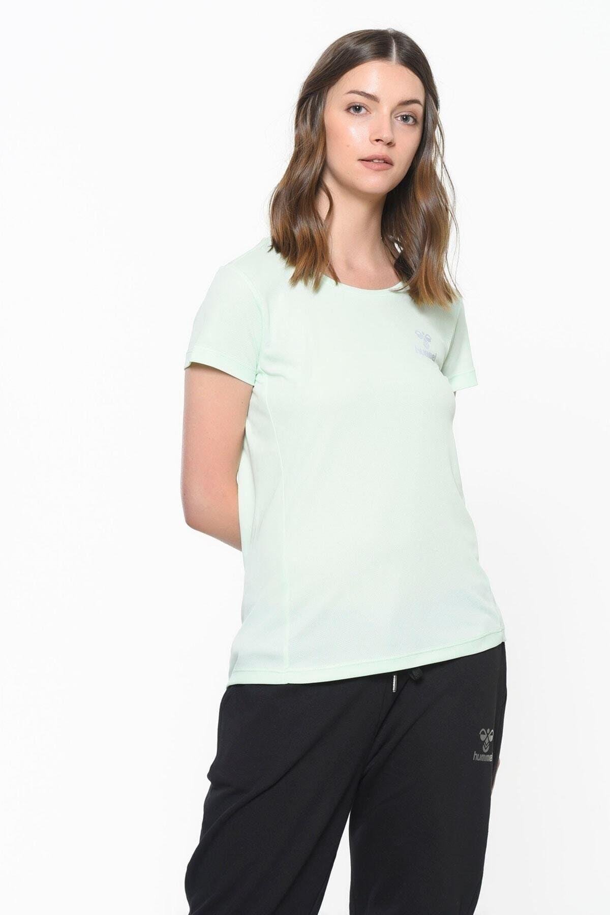 HUMMEL KADIN KISA KOL T-SHIRT VARITO  T-SHIRT S/S TEE 911049