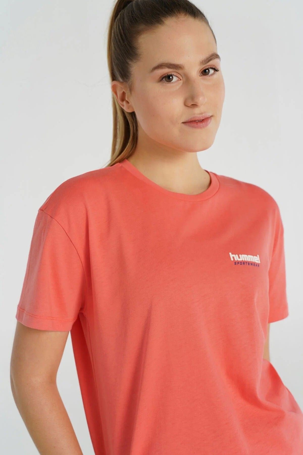 HUMMEL KADIN TİŞÖRT BOEL T-SHIRT S/S 912075