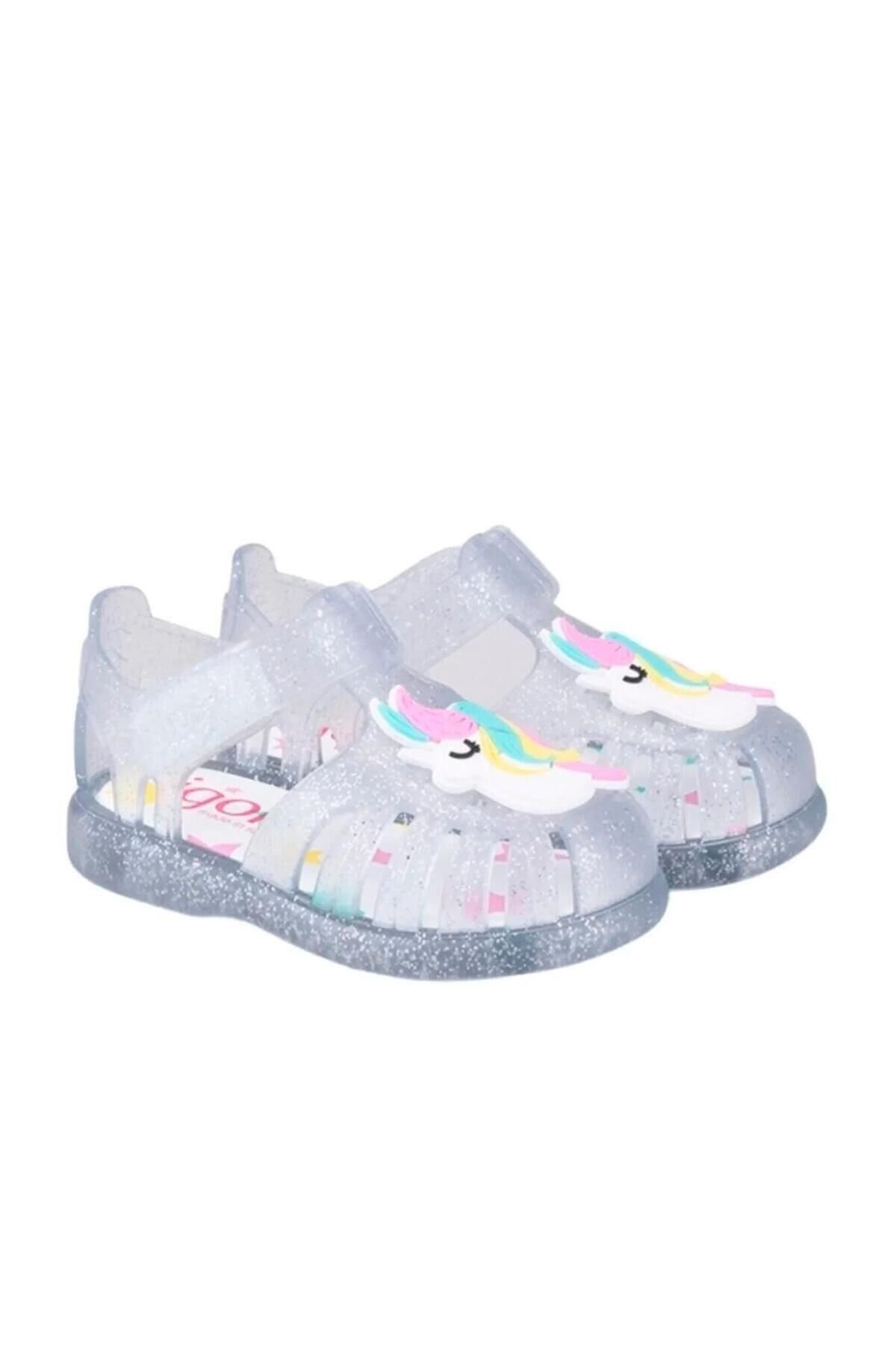IGOR  ÇOCUK GRİ S10309 TOBBY GLOSS UNICORNIO SANDALET S10309-IGR091