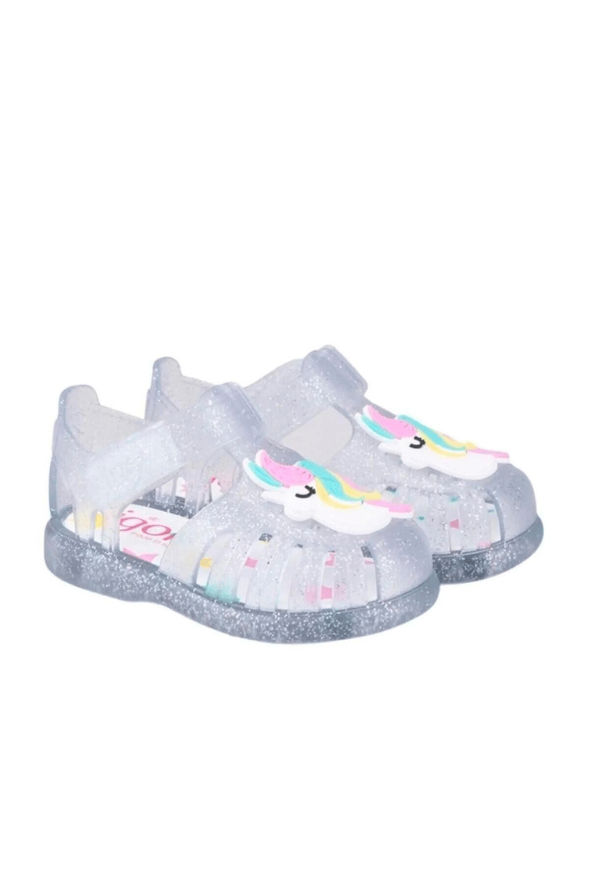 IGOR  ÇOCUK GRİ S10309 TOBBY GLOSS UNICORNIO SANDALET S10309-IGR091