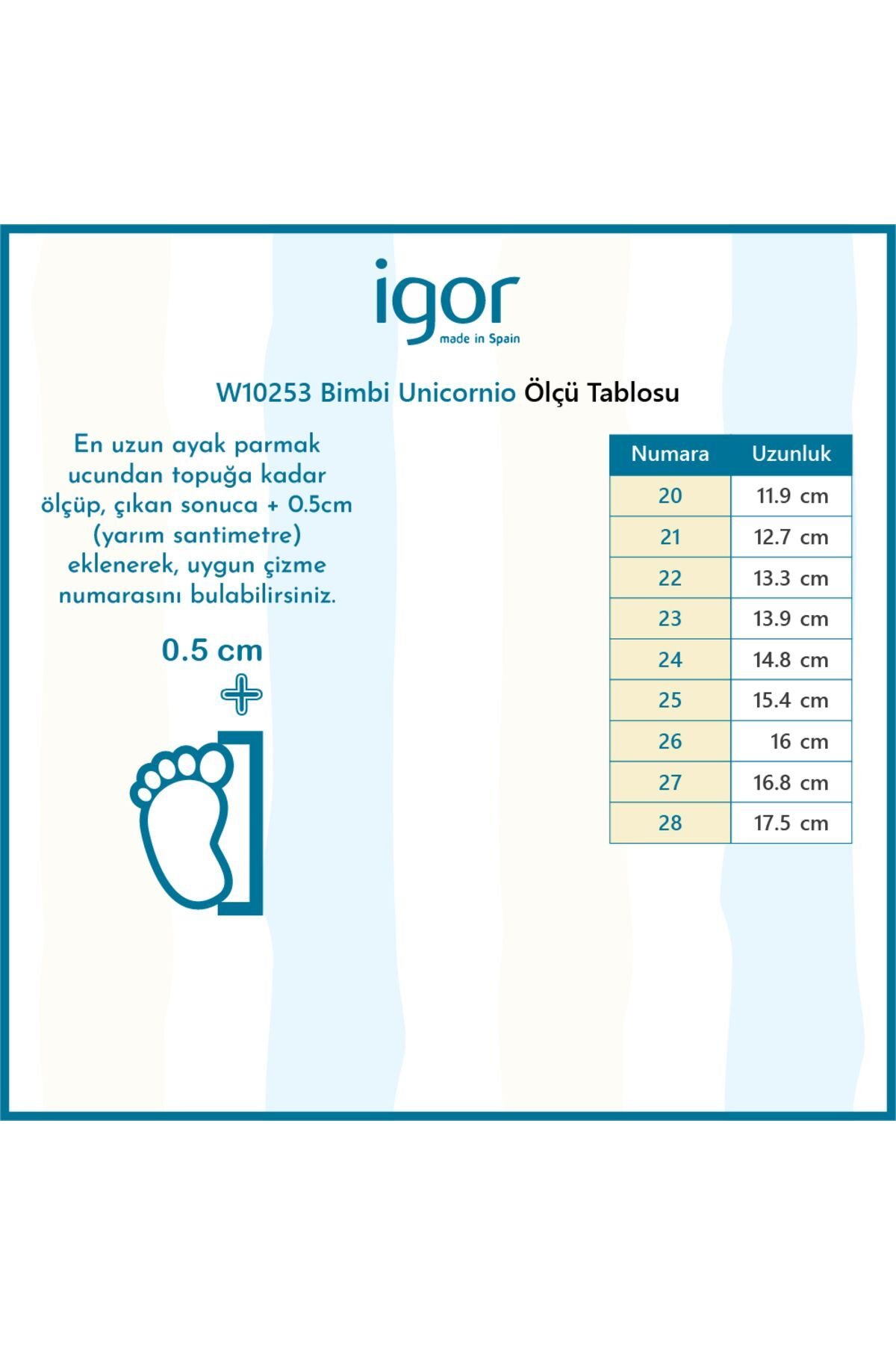 IGOR ÇOCUK LİLA W10253 BIMBI UNICORNIO ÇİZME W10253-IGR018