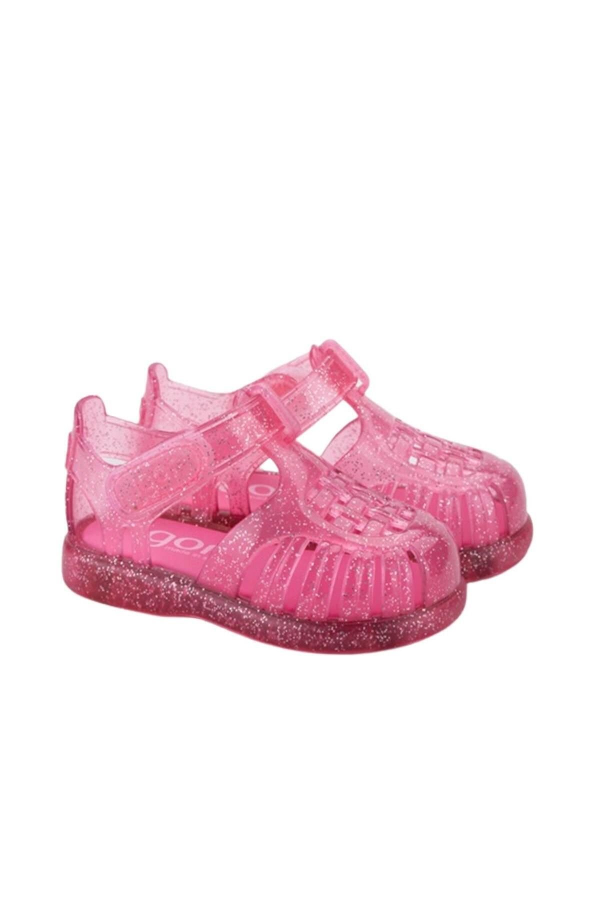 IGOR ÇOCUK PEMBE S10308 TOBBY GLOSS GLITTER SANDALET S10308-IGR057
