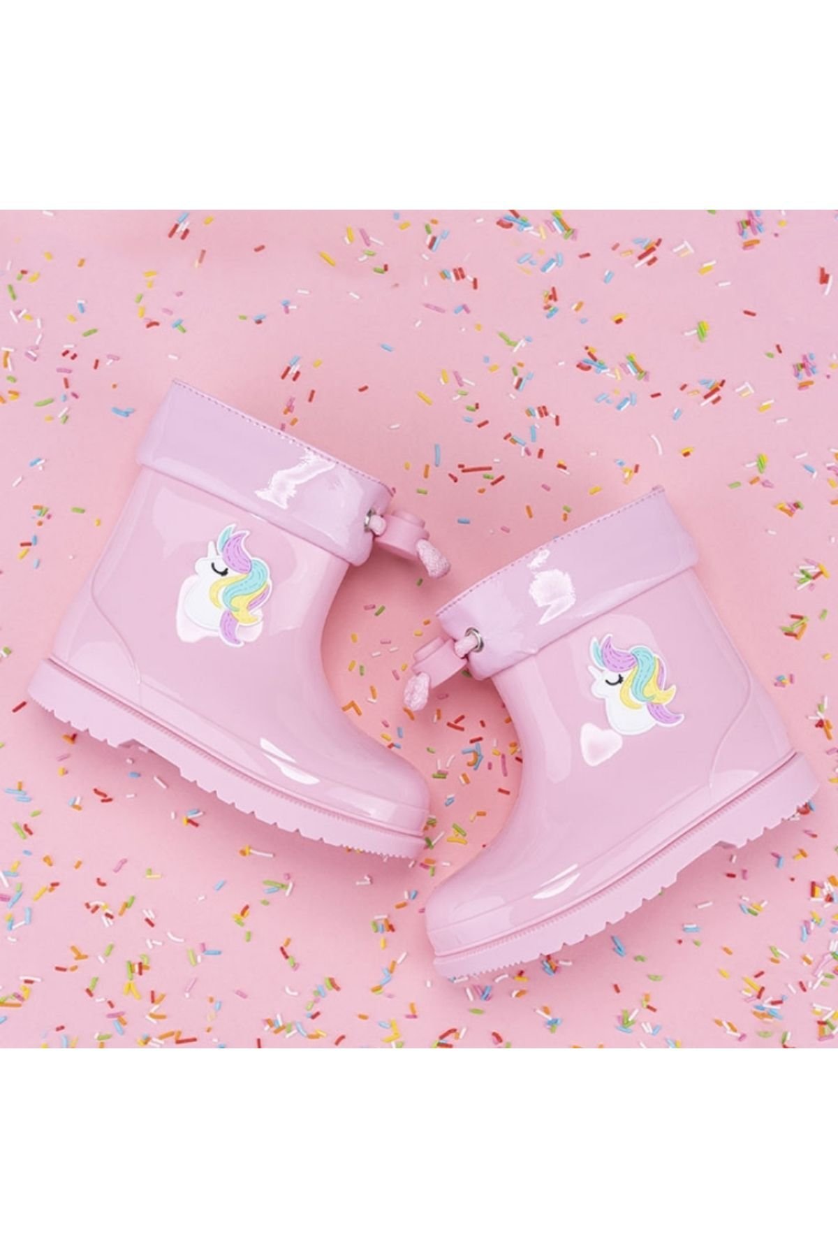 IGOR ÇOCUK PEMBE W10253 BIMBI UNICORNIO ÇİZME W10253-IGR010