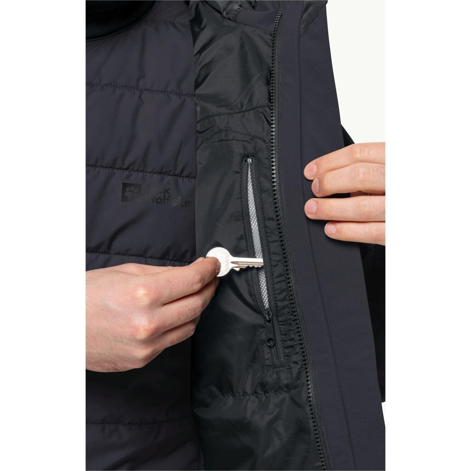 JACK WOLFSKIN ERKEK GLAABACH 3IN1 JKT M OUTDOOR CEKETİ 1115291-6001