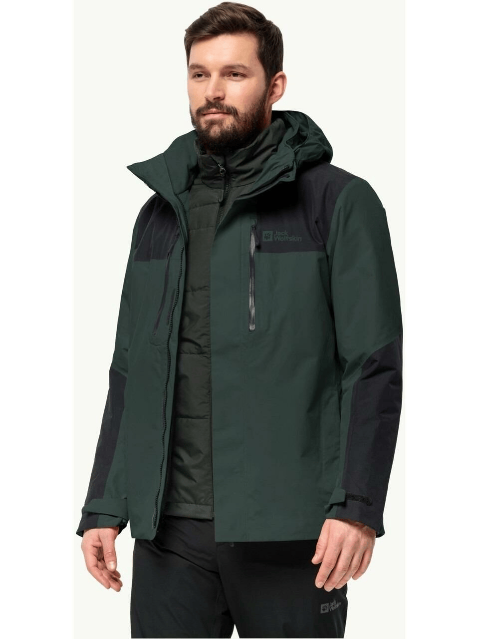 JACK WOLFSKIN ERKEK JASPER 3IN1 JKT M OUTDOOR CEKETİ 1115261-4161
