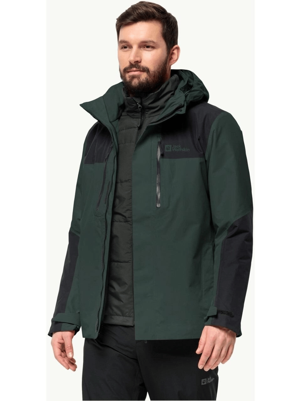 JACK WOLFSKIN ERKEK JASPER 3IN1 JKT M OUTDOOR CEKETİ 1115261-4161