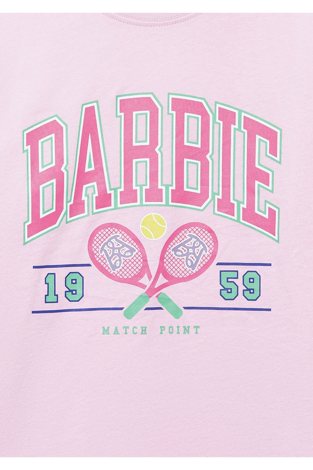 MAVİ ÇOCUK BARBIE BASKILI TİŞÖRT Şeker Pembe 7610312-86959