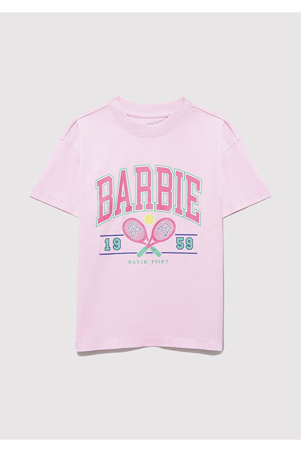 MAVİ ÇOCUK BARBIE BASKILI TİŞÖRT Şeker Pembe 7610312-86959