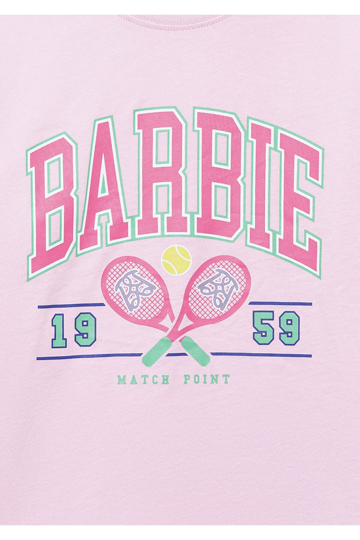 MAVİ ÇOCUK BARBIE BASKILI TİŞÖRT Şeker Pembe 7610312-86959