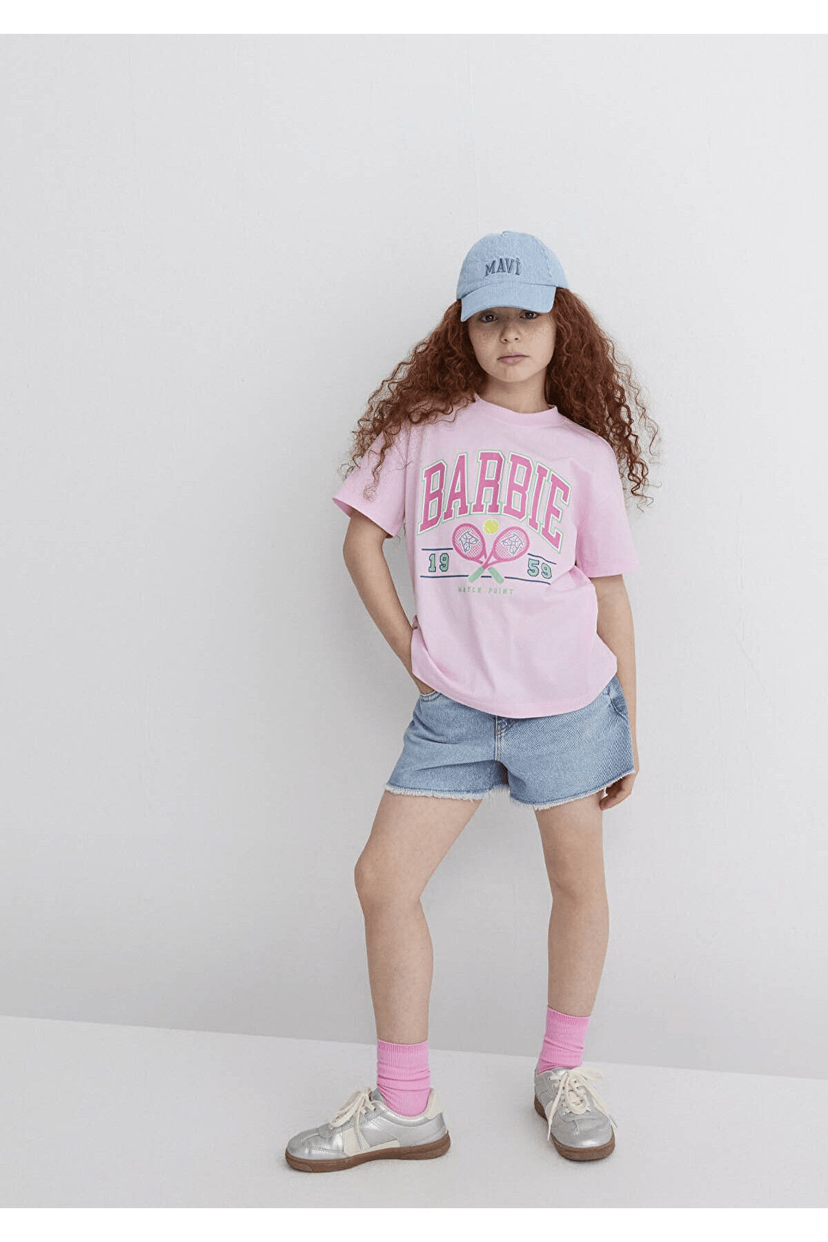 MAVİ ÇOCUK BARBIE BASKILI TİŞÖRT Şeker Pembe 7610312-86959