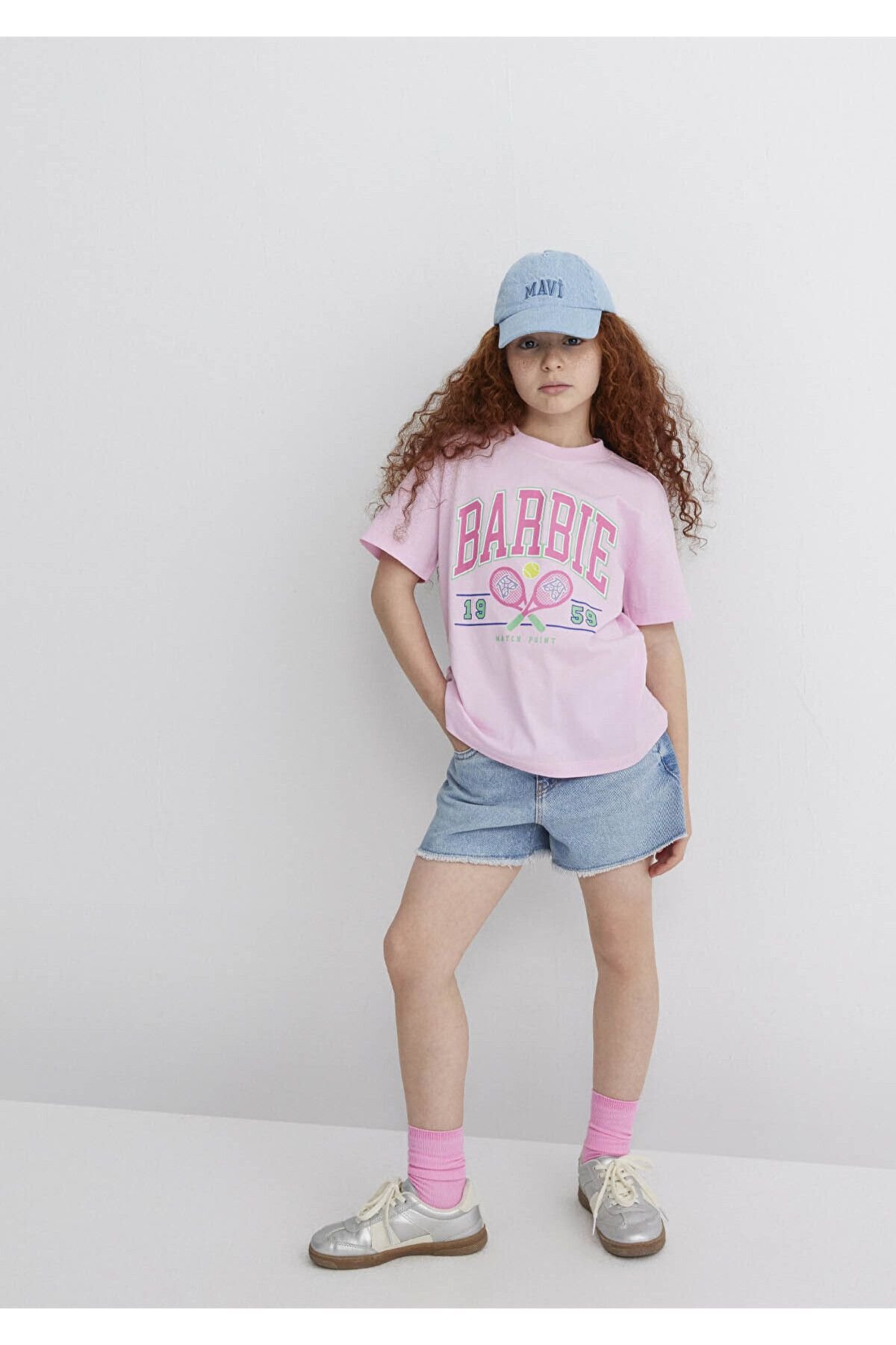 MAVİ ÇOCUK BARBIE BASKILI TİŞÖRT Şeker Pembe 7610312-86959