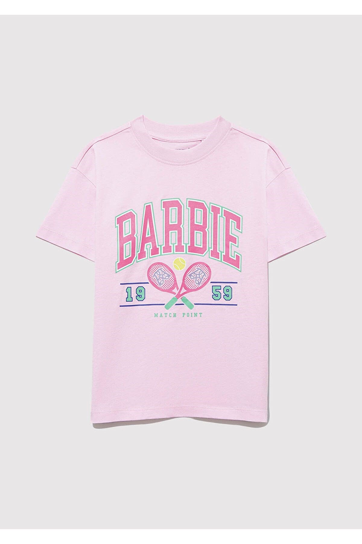 MAVİ ÇOCUK BARBIE BASKILI TİŞÖRT Şeker Pembe 7610312-86959