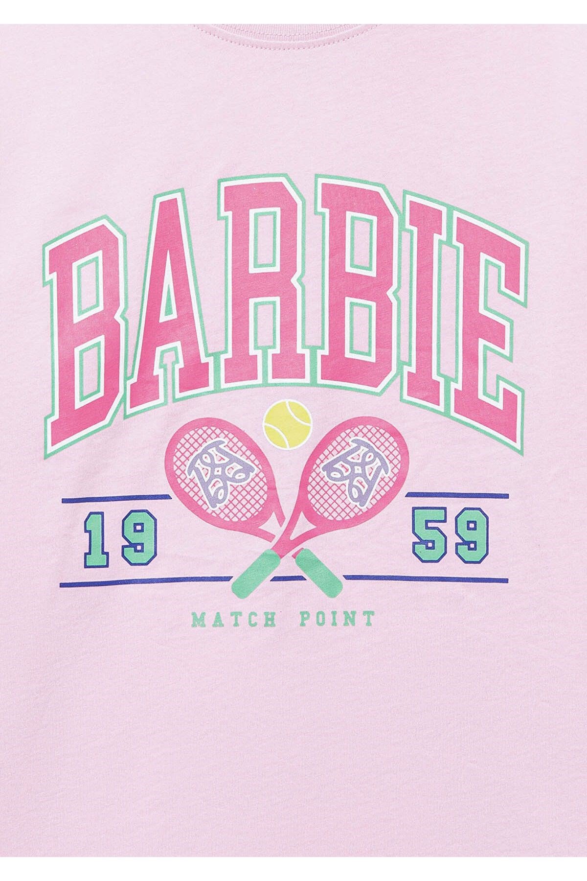 MAVİ ÇOCUK BARBIE BASKILI TİŞÖRT Şeker Pembe 7610312-86959