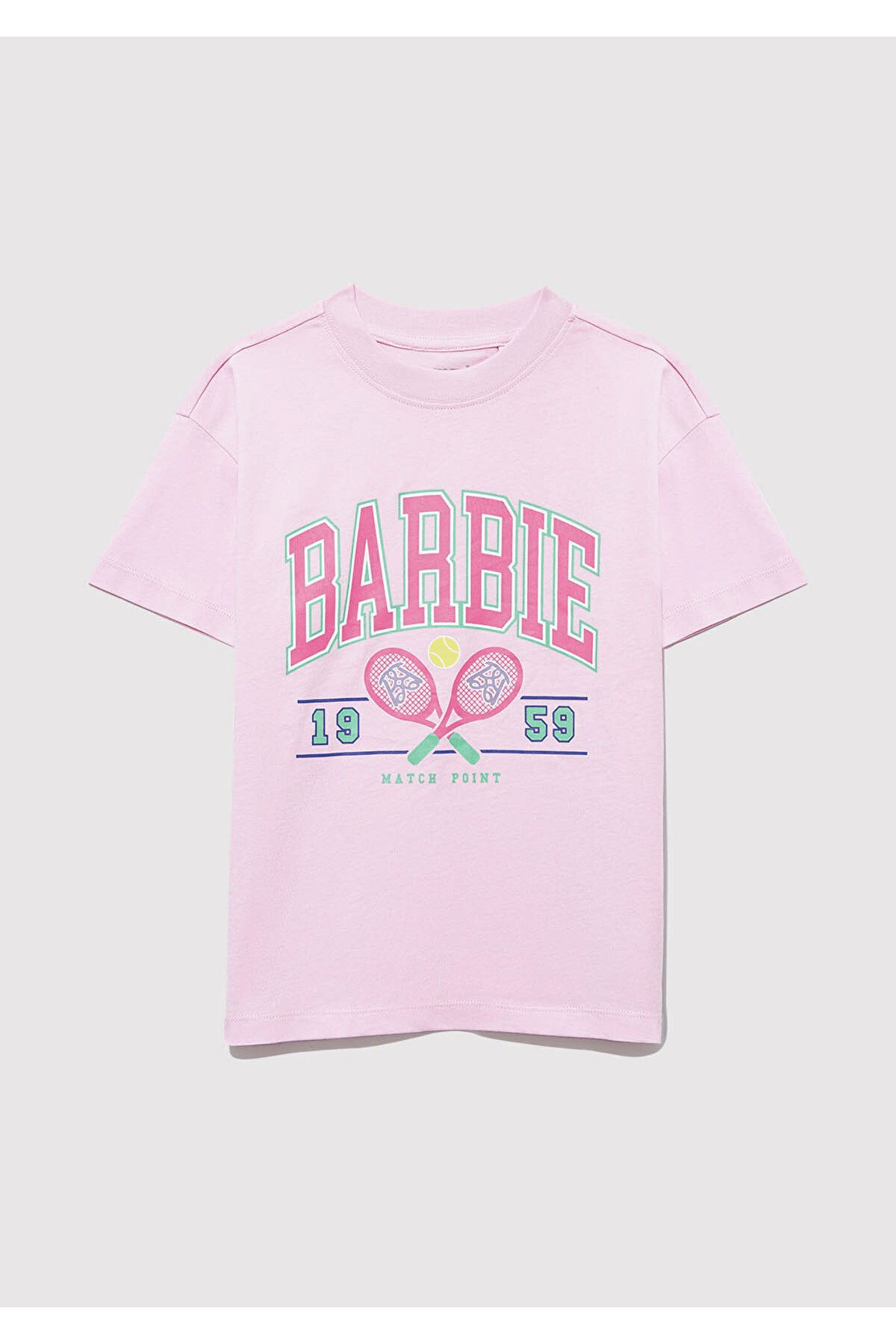 MAVİ ÇOCUK BARBIE BASKILI TİŞÖRT Şeker Pembe 7610312-86959