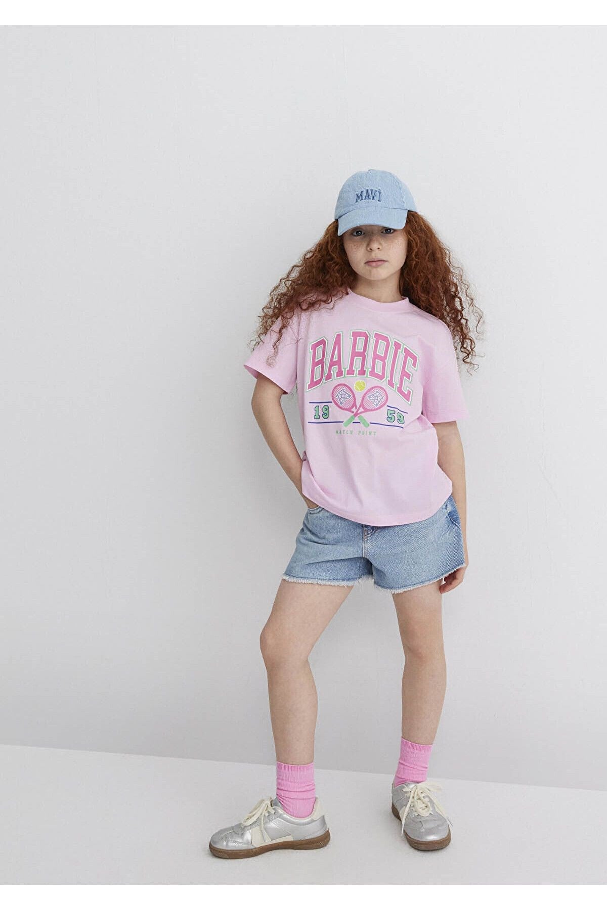 MAVİ ÇOCUK BARBIE BASKILI TİŞÖRT Şeker Pembe 7610312-86959