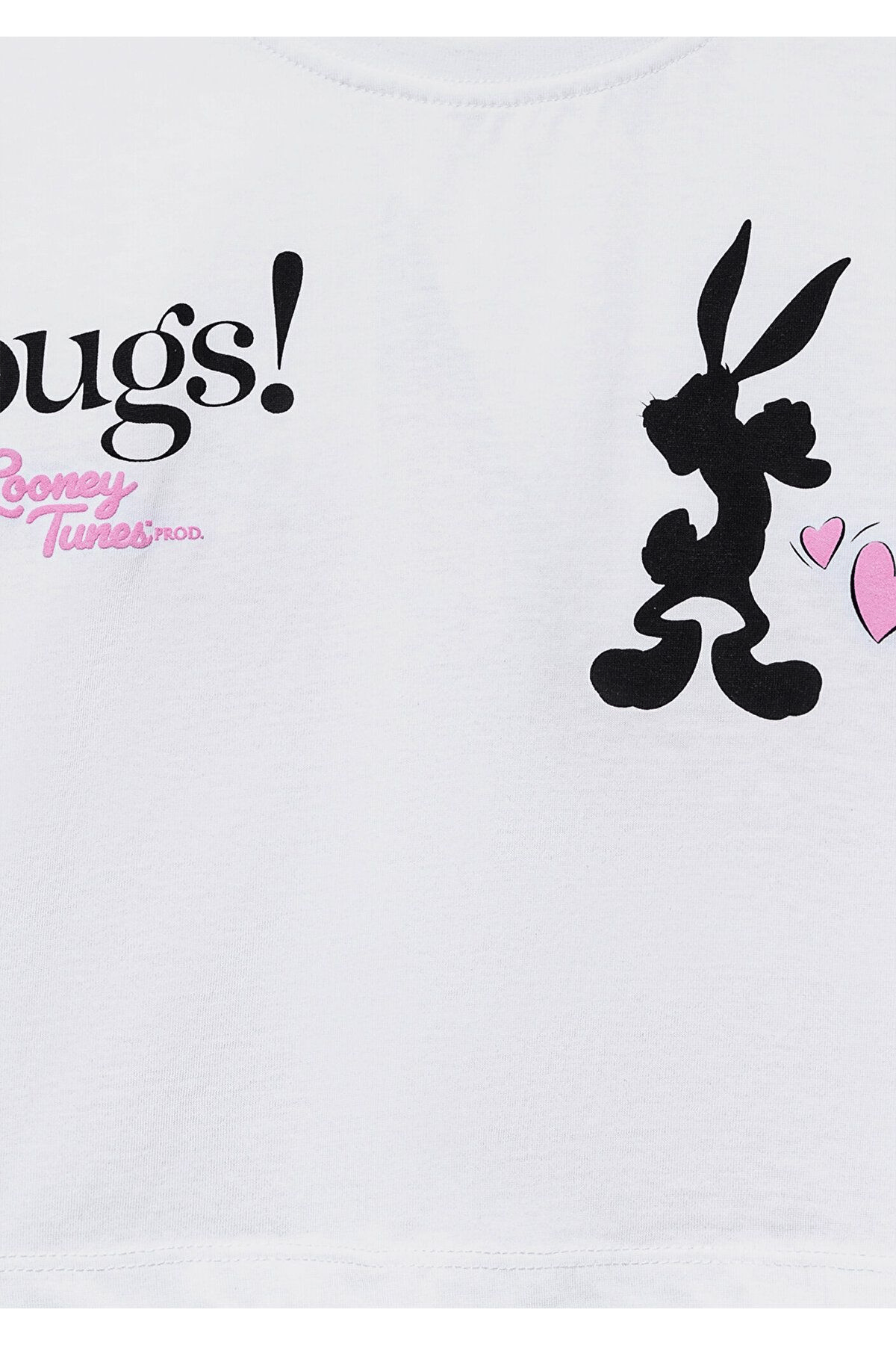 MAVİ ÇOCUK BUGS BUNNY BASKILI TİŞÖRT Beyaz 7610304-620