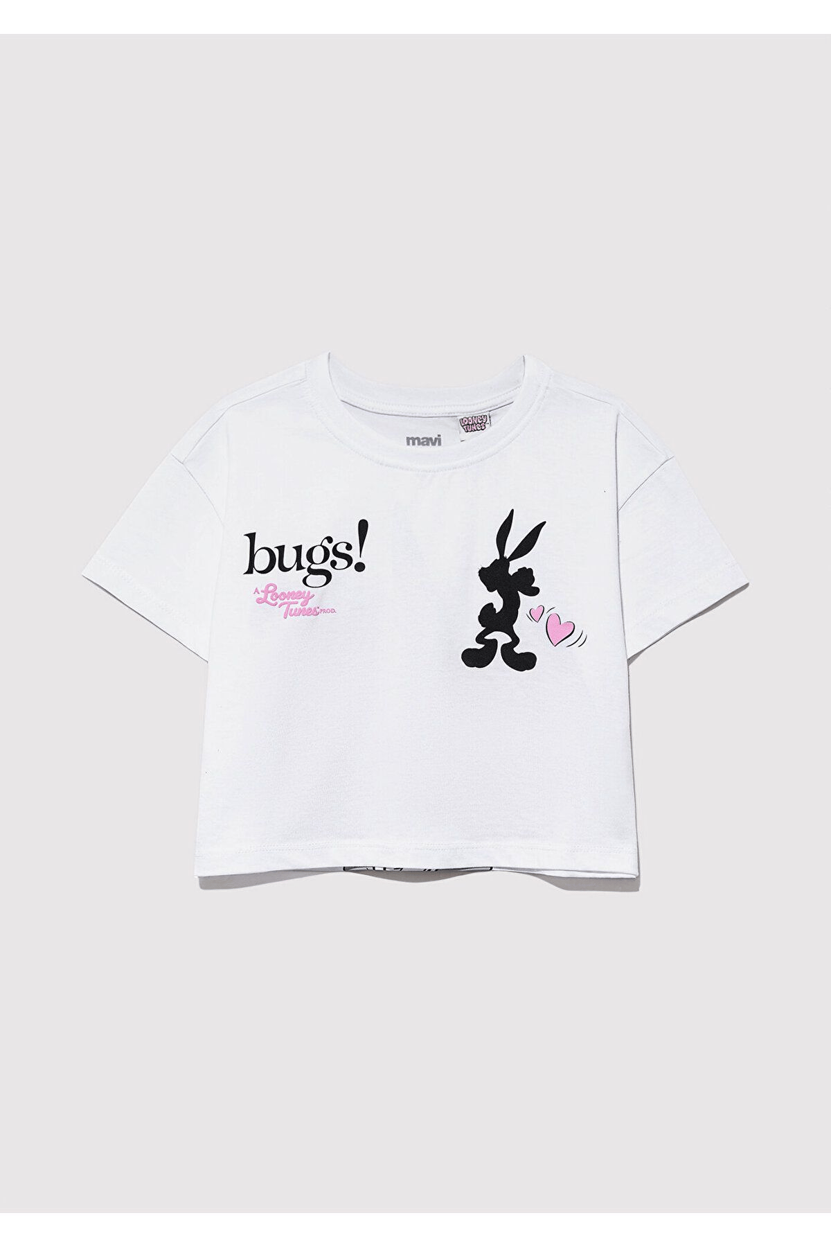 MAVİ ÇOCUK BUGS BUNNY BASKILI TİŞÖRT Beyaz 7610304-620