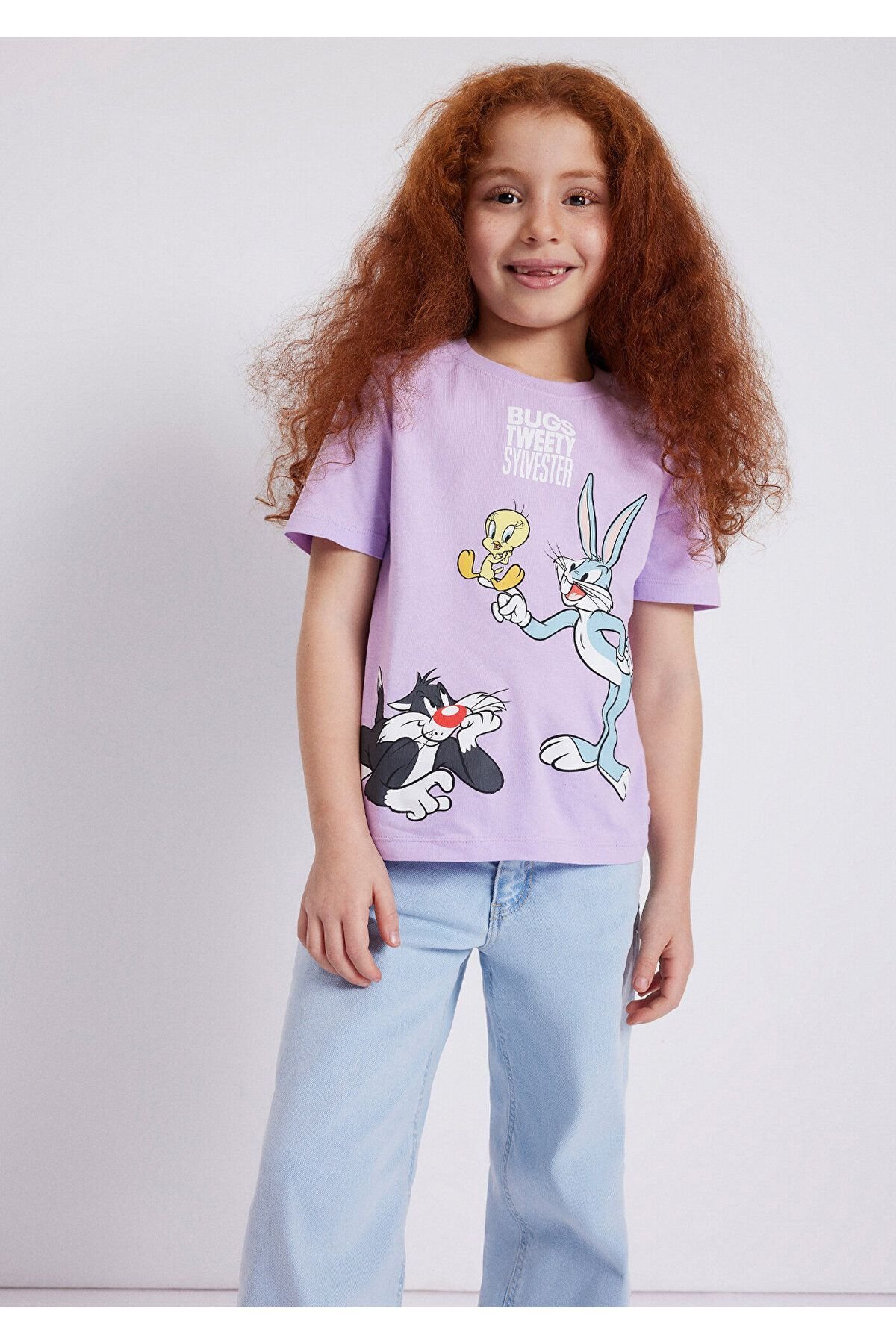 MAVİ ÇOCUK BUGS BUNNY BASKILI TİŞÖRT Orkide Pembe 7610161-70516